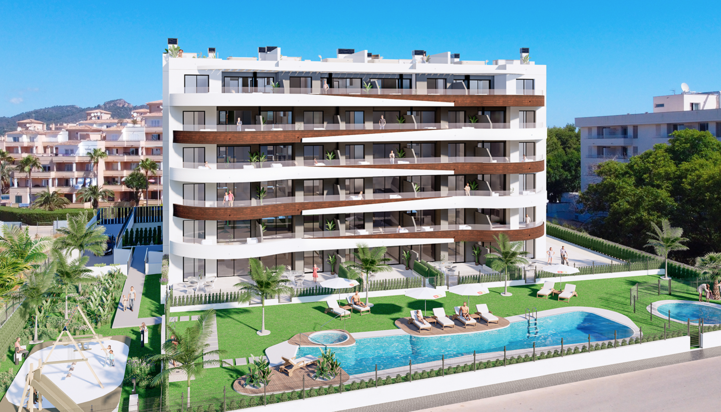 Apartamento en planta baja, cerca de la playa en Sa Coma