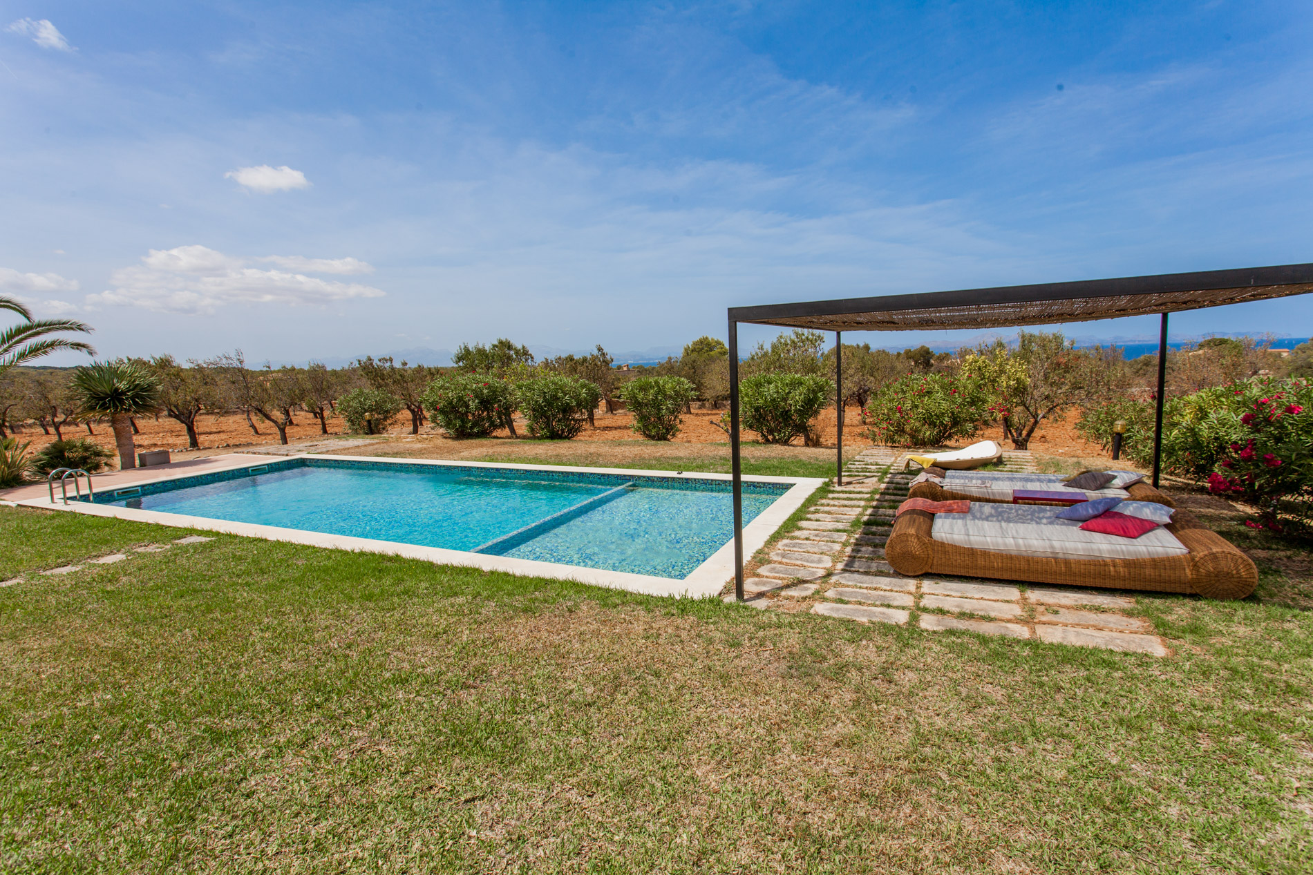 Villa located in a paradisiacal place in Mallorca with panoramic sea views