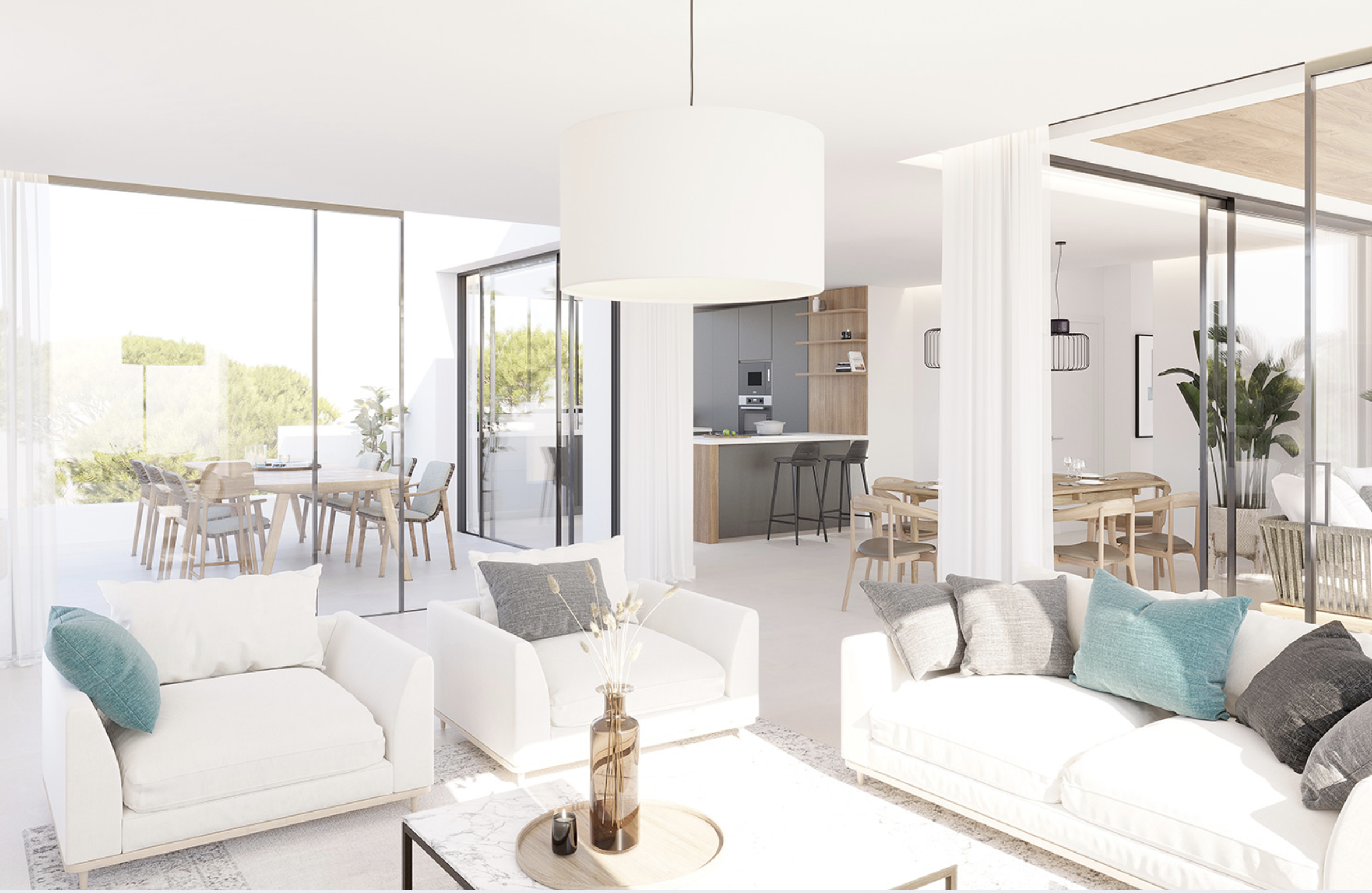 Apartamento exclusivo en complejo residencial a estrenar en el bonito barrio de Son Armadams en Palma, con zona comunitaria, ubicado en primera planta