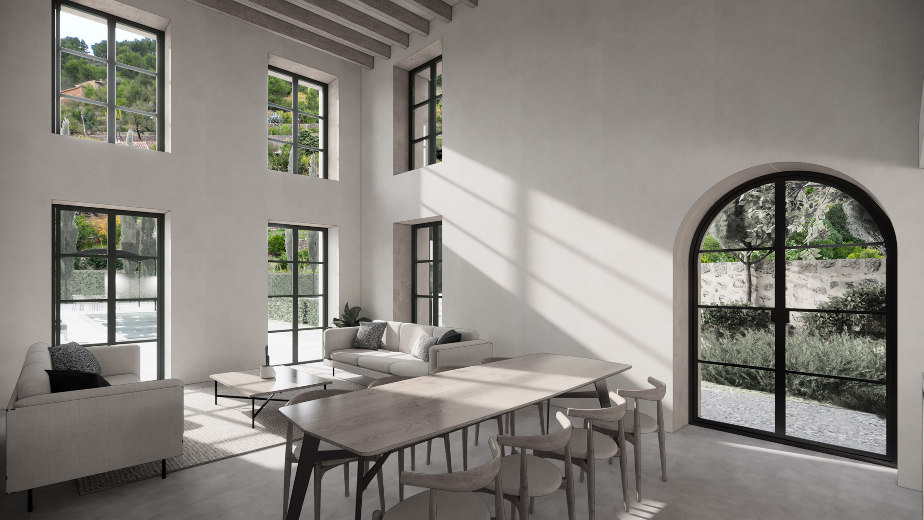 Town house to reform on a large plot with views of Soller, Fornalutx and Puerto de Soller