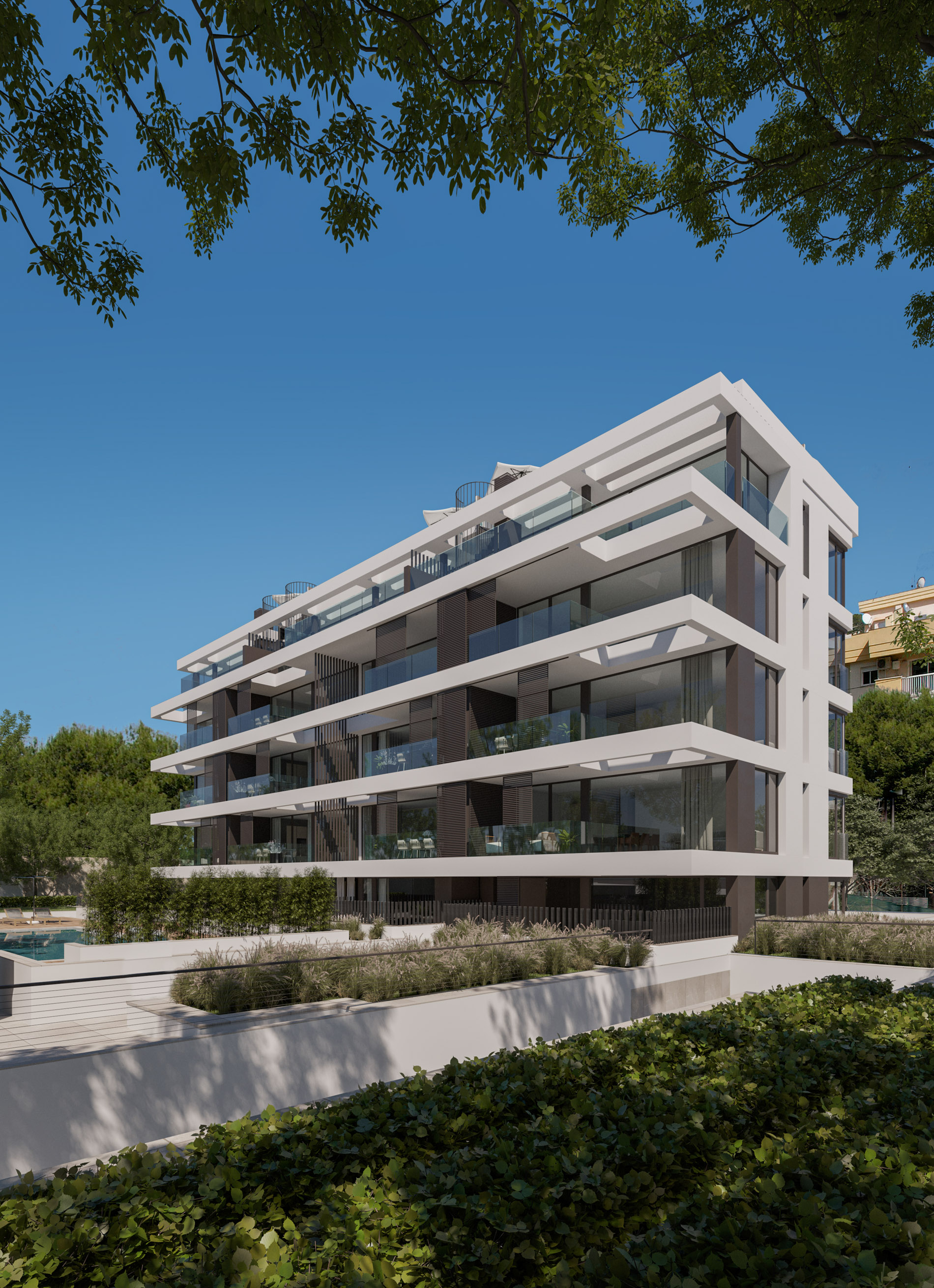 Apartamento en nuevo complejo residencial, cerca del palacio Marivent, Cala Major