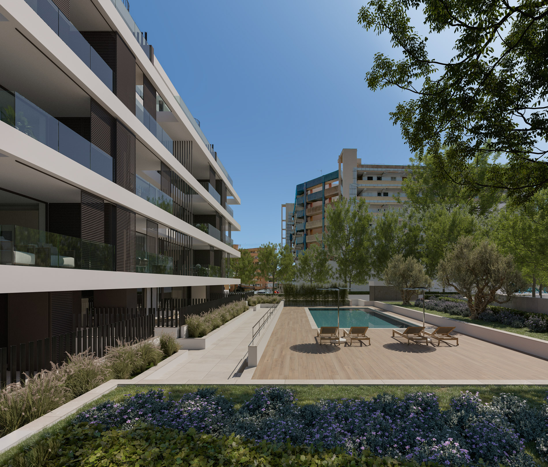 Piso de nueva construcción cerca del palacio Marivent, Cala Major