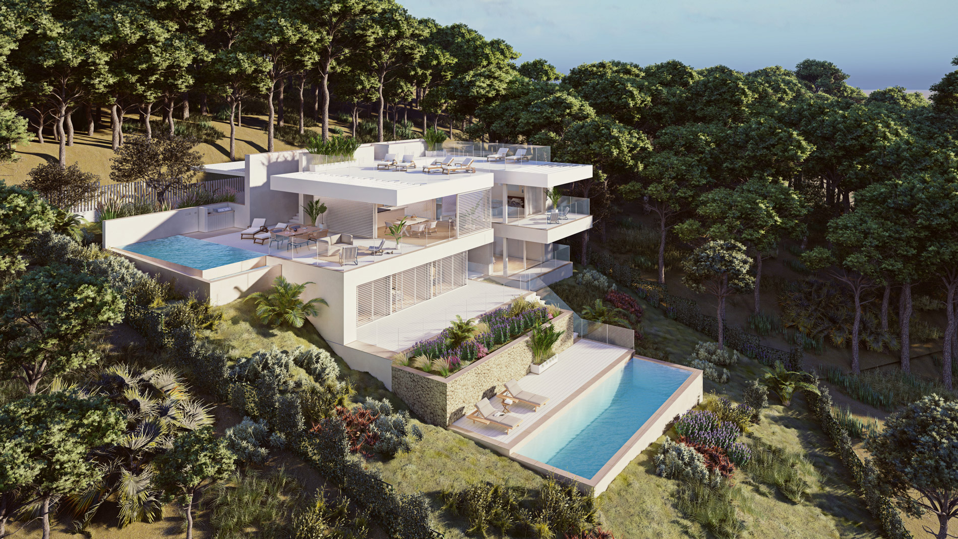 Solar con proyecto y licencia para construir una vivienda unifamiliar en Camp de Mar