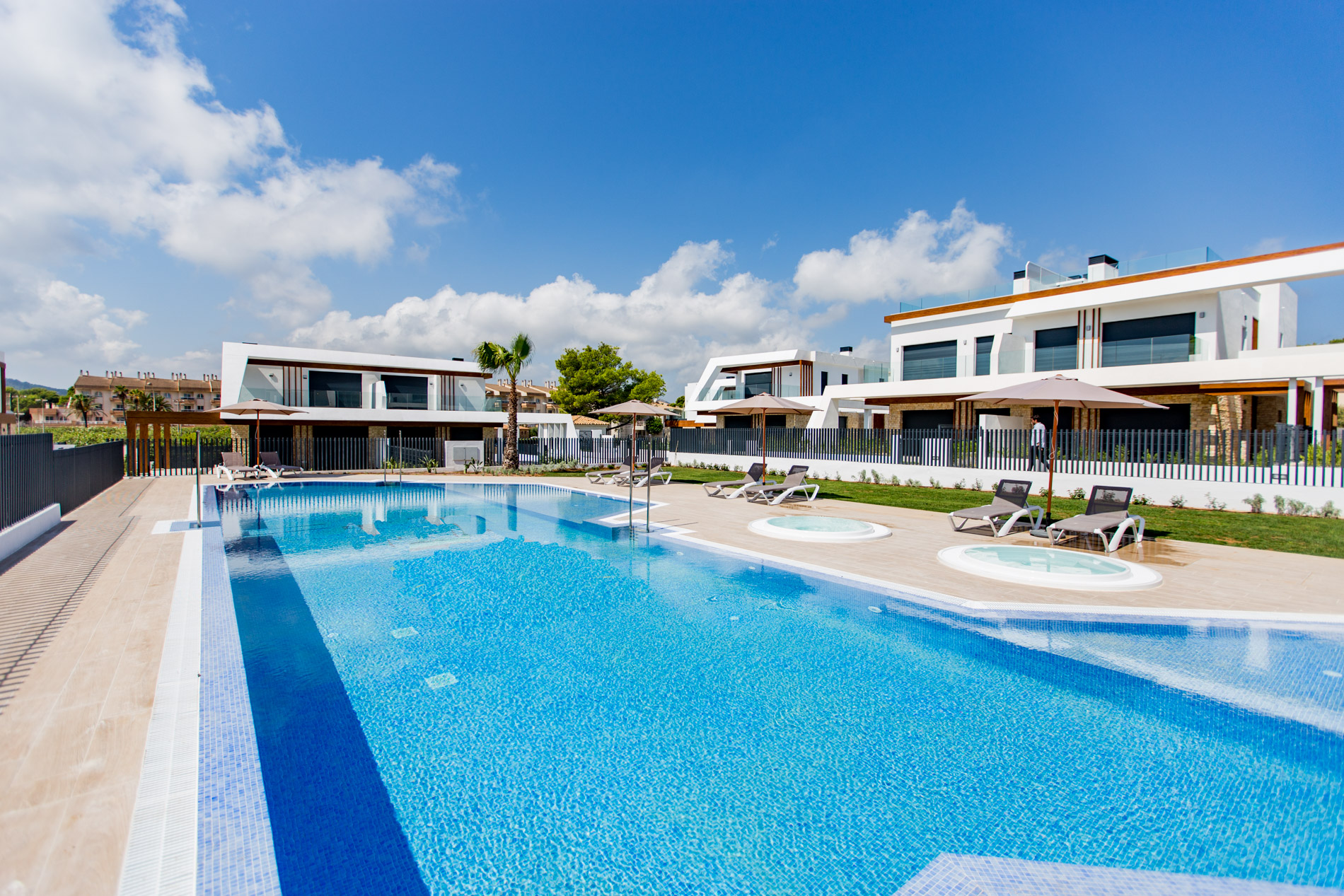 Villas pareadas en una ubicación privilegiada en Cala Ratjada.