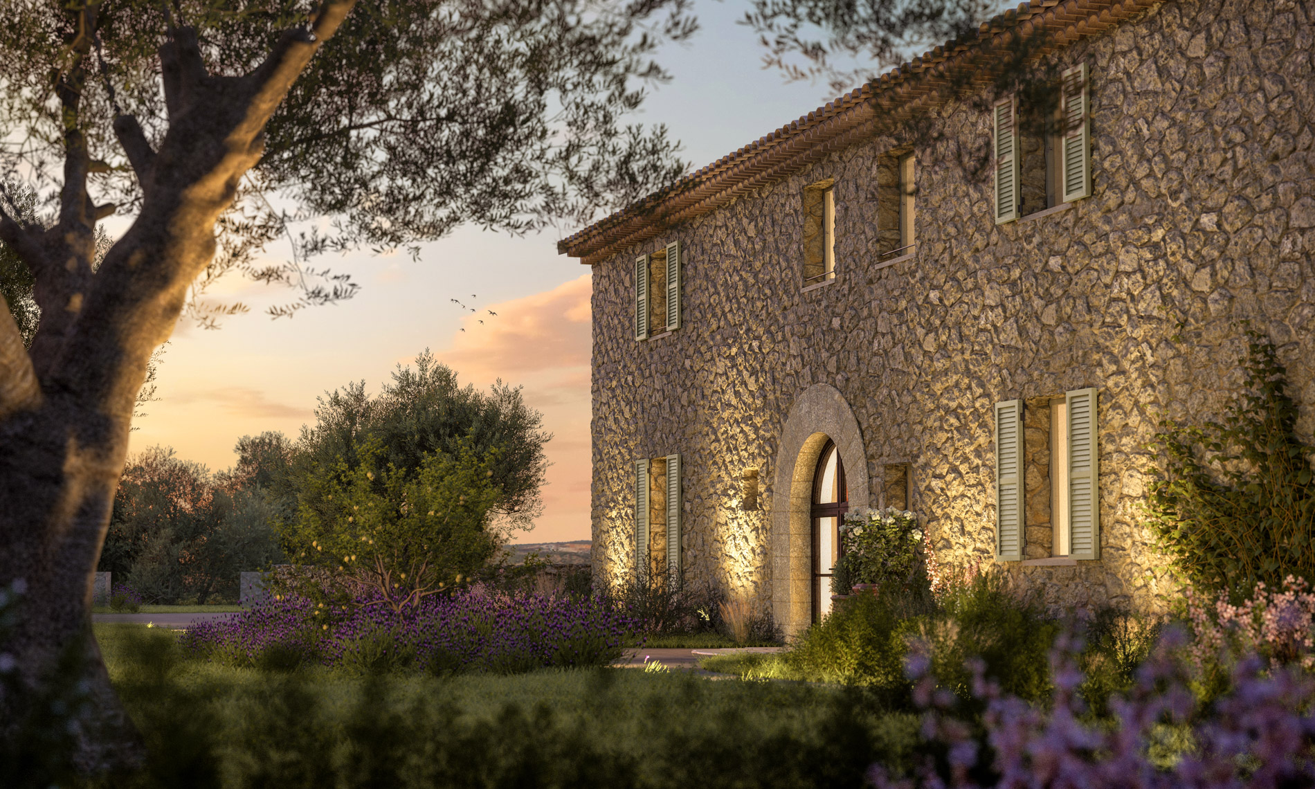 Extraordinario proyecto situado en la idílica zona de Alaró