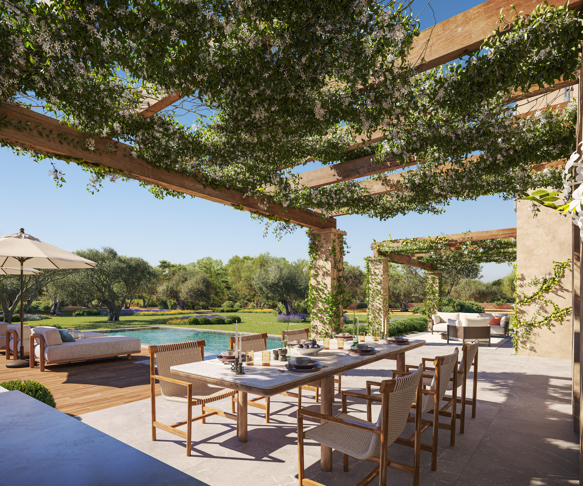 Impresionante propiedad que combina a la perfección elegancia y naturaleza en Alaró