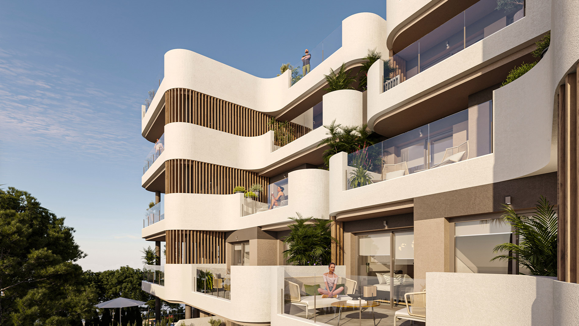 Apartamentos modernos en Cala Lliteres a 250 metros del mar