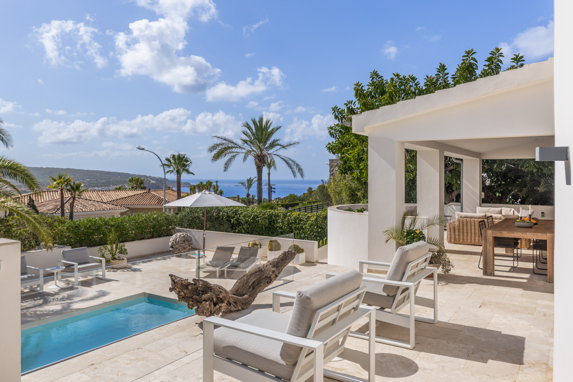 Amplia villa familiar con encanto mediterráneo en Santa Ponsa