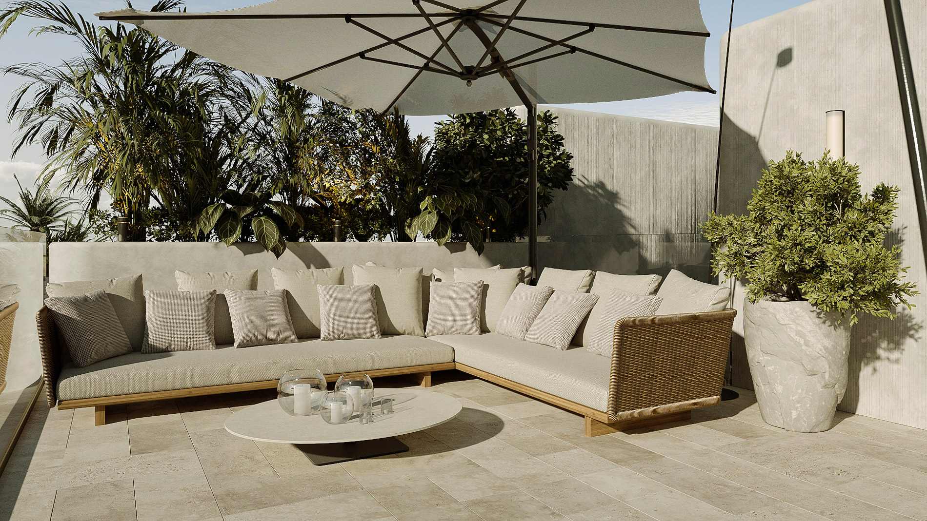 Ático dúplex con vistas al mar en San Agustín