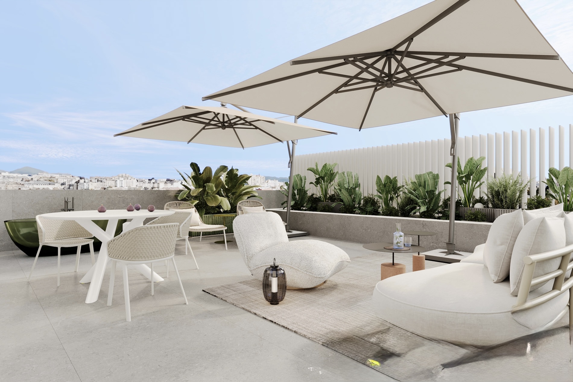 Áticos con alma mediterránea y vistas abiertas, Nou Llevant, Palma