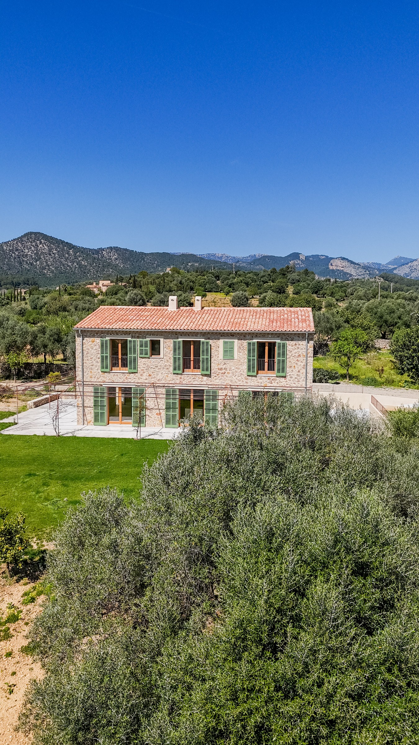 New finca with wonderful views between Santa Maria and Alaró